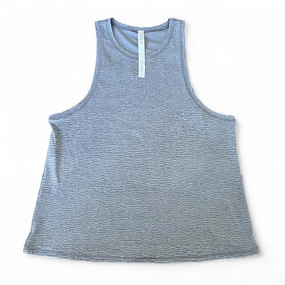 Lululemon Women's Grey Workout Tank Top